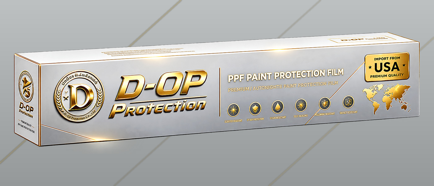 กล่องฟิล์ม D-OP Protection นำเข้าจากสหรัฐอเมริกา